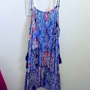 Patterned dress/cover up